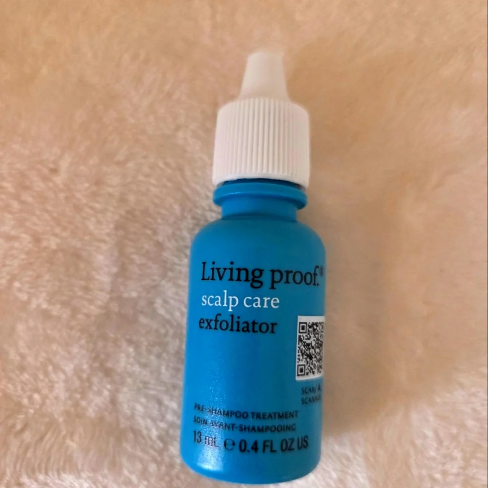 🪷5/$25! Living Proof Scalp Care Exfoliator Pre-Shampoo Treatment .4oz New